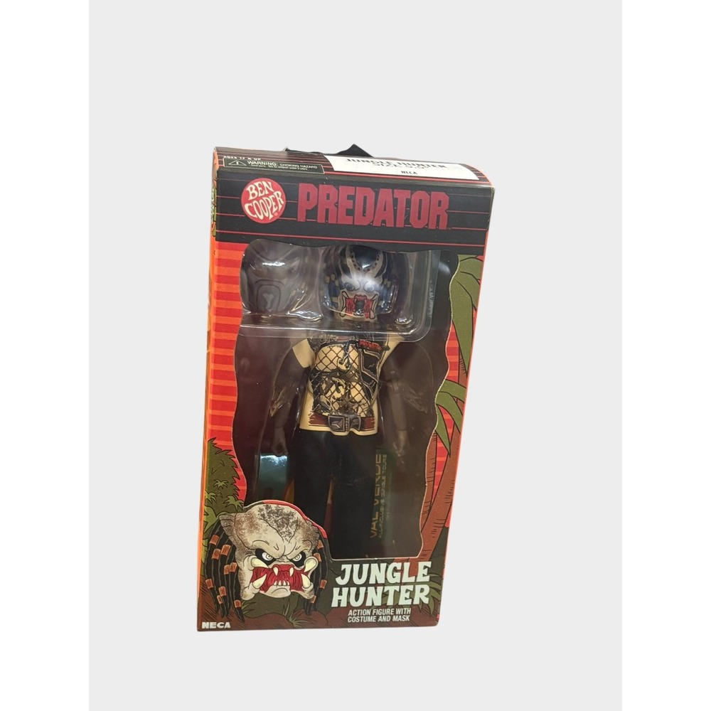 NECA Ben Cooper Predator Jungle Hunter 5.5 Action Figure Mask Halloween Costume